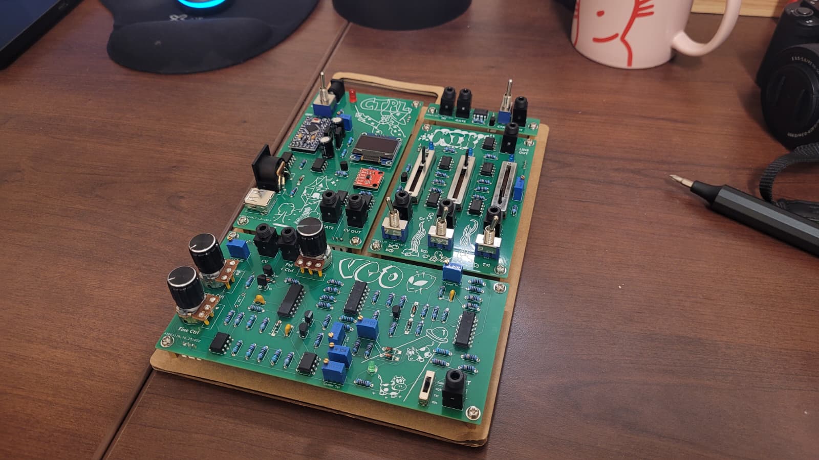 Mounting board prototype